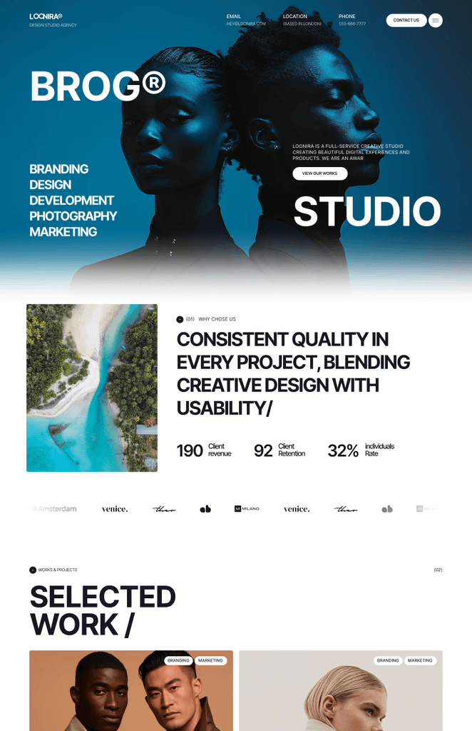 Brog — Digital Design Agency Portfolio